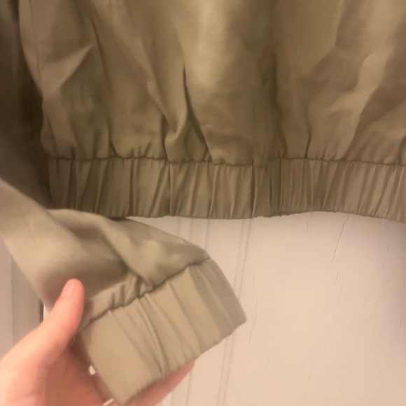 Women's Khaki Bomber Jacket XS - Picture 4 of 8